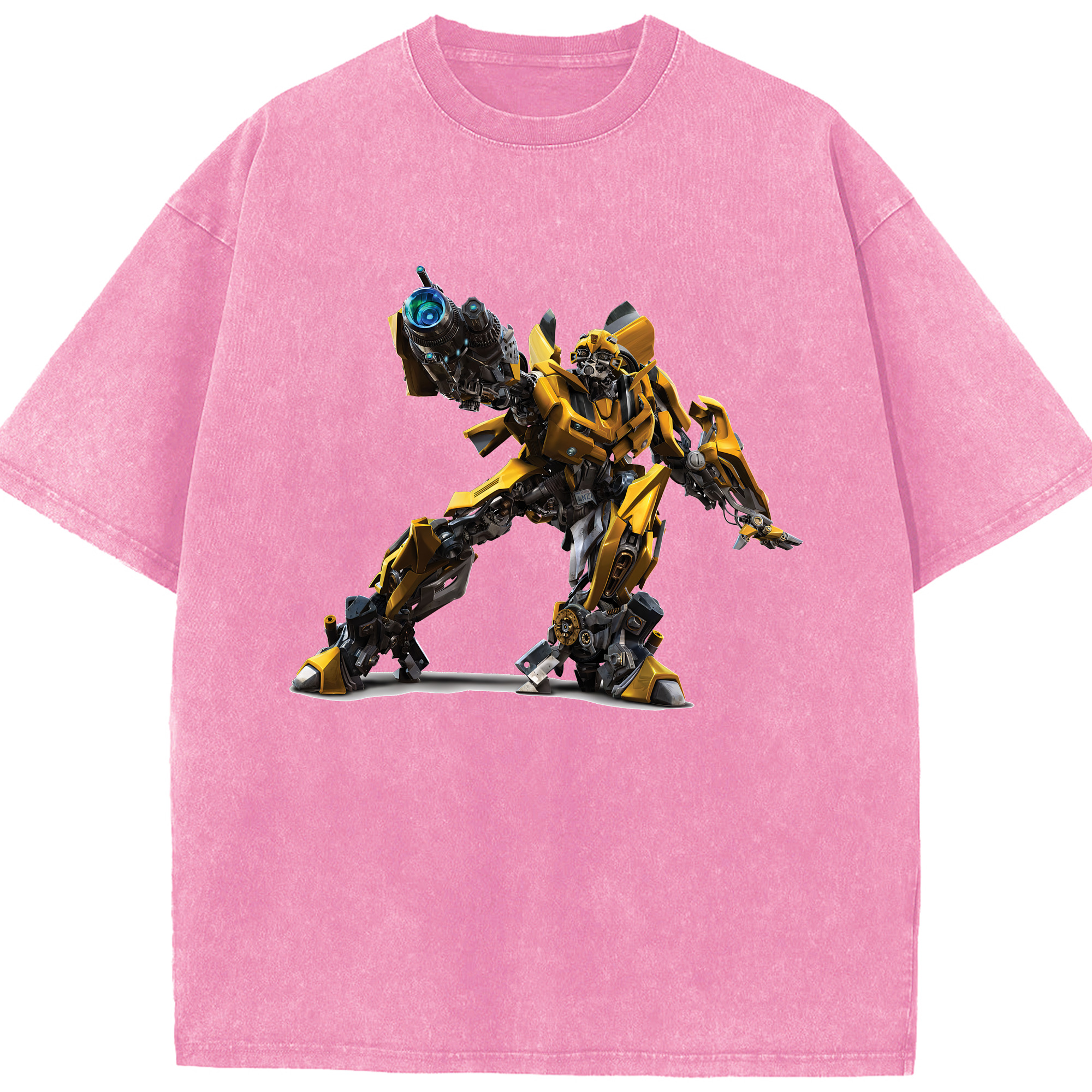 （画像用） Transformers トランスフォーマー 綿100% ヴィンテージ風 半袖Tシャツ（フロントプリント）